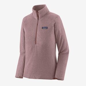 NWT Patagonia Women's R1 Air Zip-Neck Mauve